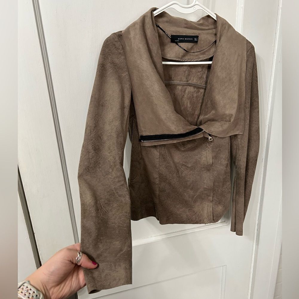 Zara Brown Jacket - Picture 2 of 5
